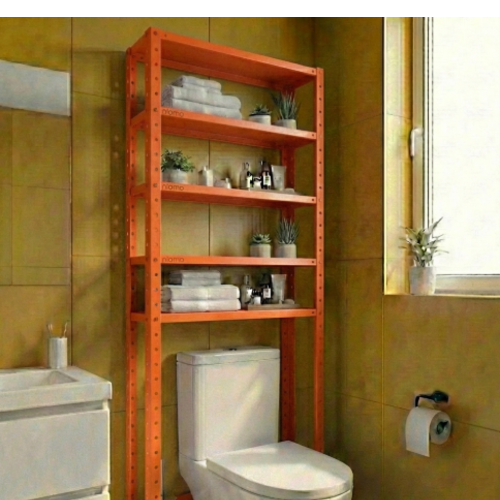 מדף שירות מודומוס דגם “טואלטיקס” צבע כתום