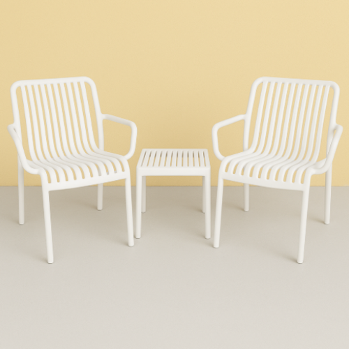 פינת קפה דגם שיטה לבן