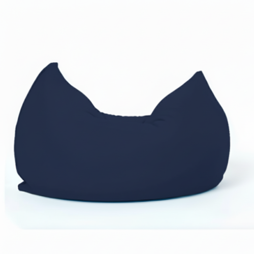 פוף לייקרה נמתח לכל גיל  עם כיסוי חיצוני נשלף  -  צבע  כחול