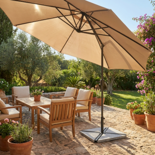 בסיס גרניט 2 יחידות לשמשיה צד דגם טריאסטון