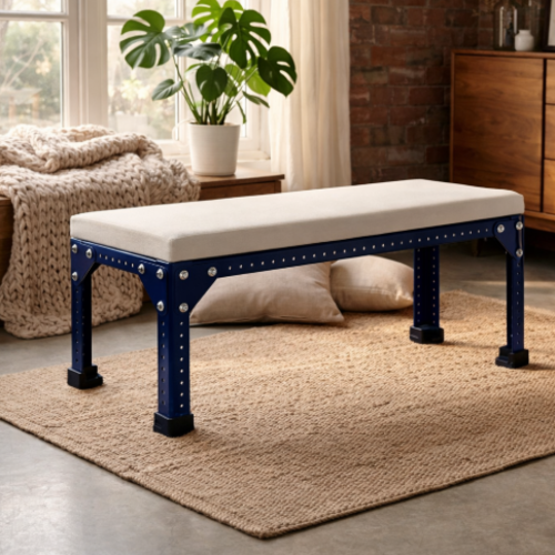 ספסל מודומוס דגם "סאנברייט 120" כחול כהה 