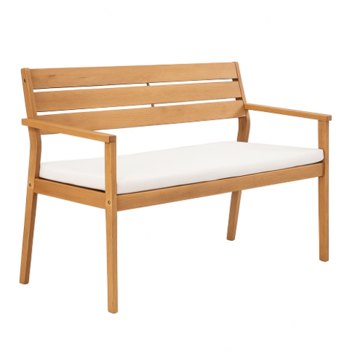 ספסל עץ "בישור" צבע אלון