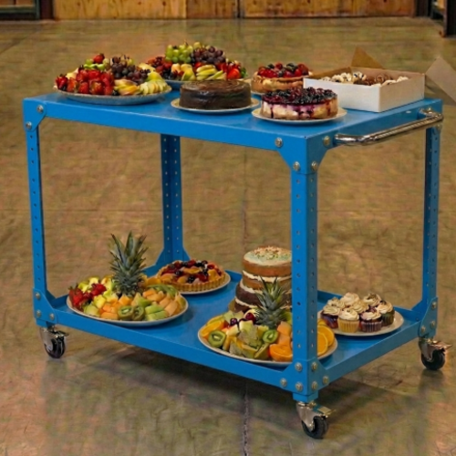 עגלת שירות מודולרית דגם “אורבן-רול מודומוס” צבע כחול