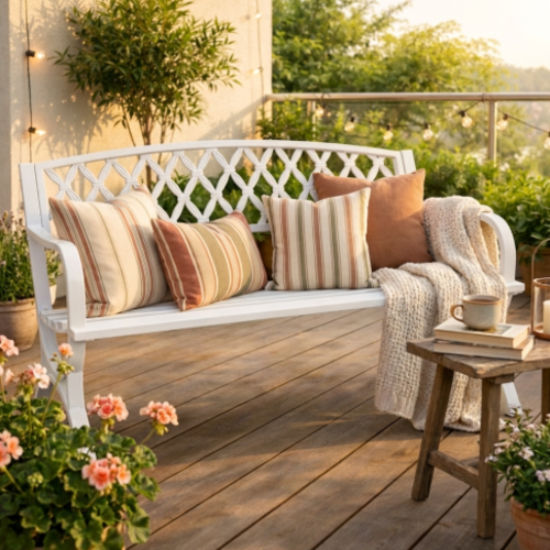 ספסל גינה "אלגנטו גריי"