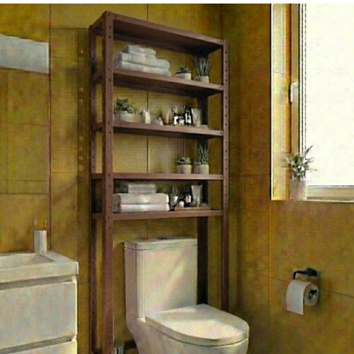 מדף שירות מודומוס דגם “טואלטיקס” צבע חום