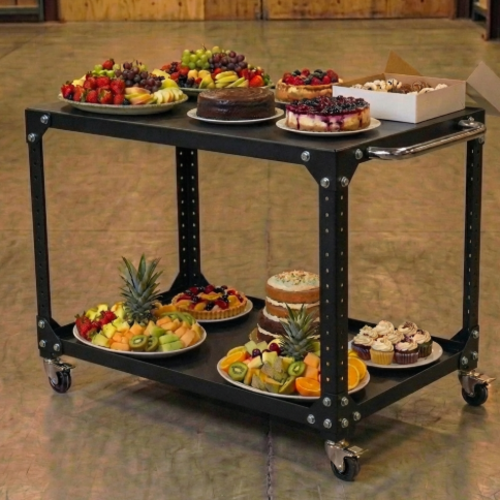 עגלת שירות מודולרית דגם “אורבן-רול מודומוס” צבע שחור