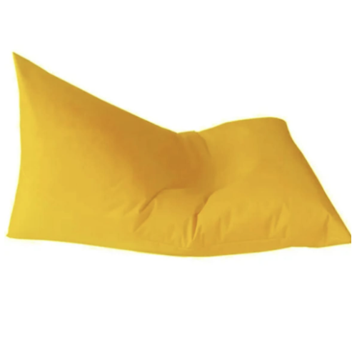  פוף בצורת אגס מבד מיוחד עמיד למים - צבע צהוב