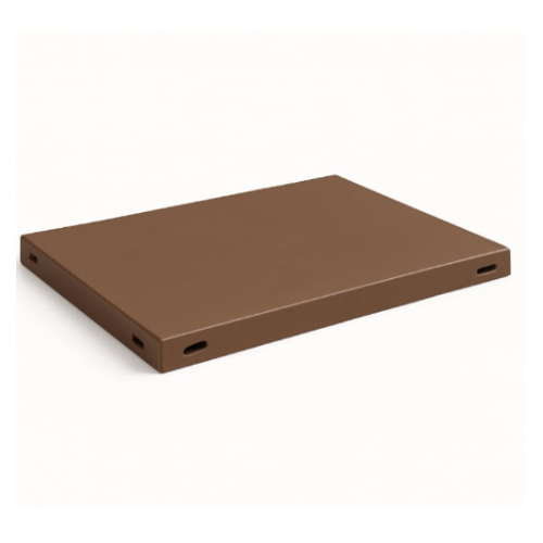 מדף מתכת 60/60 צבע חום