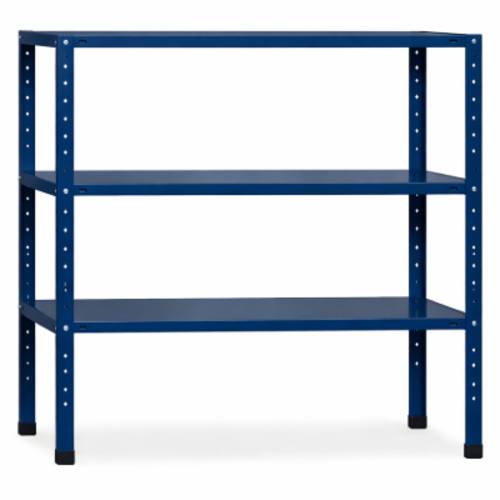 מזנון מתכת אורך 100 ס"מ רוחב 40 ס"מ גובה 100 ס"מ צבע כחול כהה