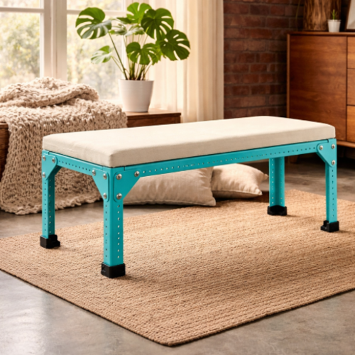 ספסל מודומוס דגם "סאנברייט 120" טורקיז