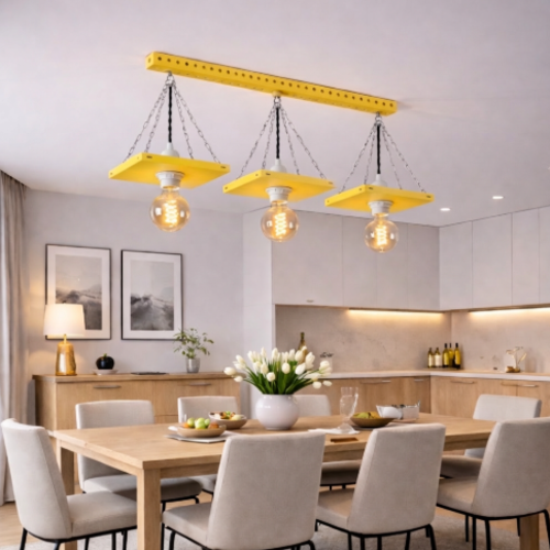 מודומוס TrioPlate 25 תלת לייט צבע צהוב