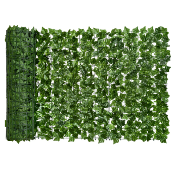 גדר עלים ירוקה מגולגלת "EverGreen Net"