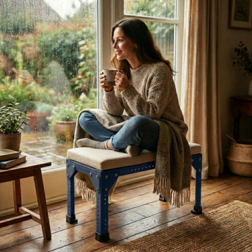 ספסל מודומוס דגם "סאנברייט 80 " כחול