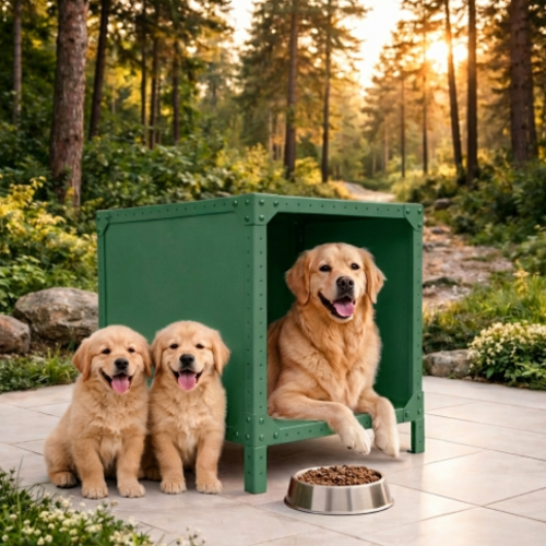 מלונת מודומוס דגם “טורינו” – פתרון מתכתי חכם וחזק במיוחד צבע ירוק