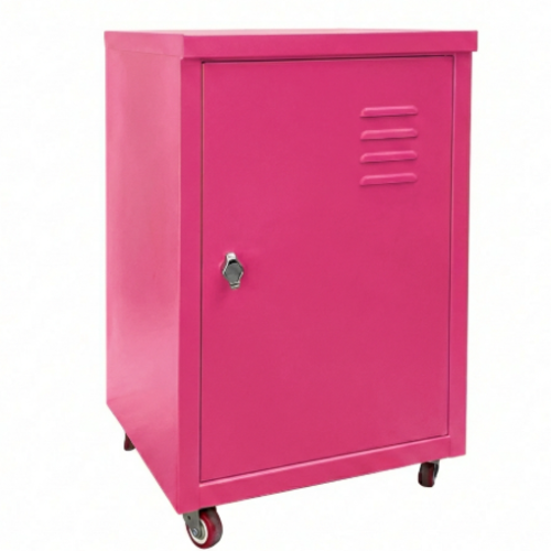 ארון מתכת נייד “ספידלוק 65” - ורוד