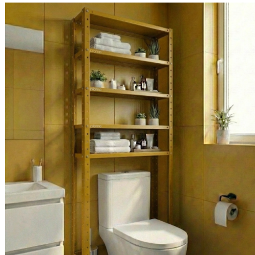 מדף שירות מודומוס דגם “טואלטיקס” צבע צהוב