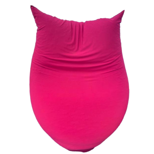 פוף שפיץ ניתן לכביסה - צבע פוקסיה