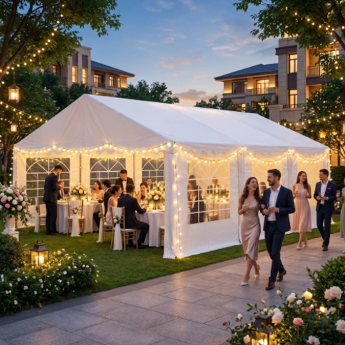 פביליון אורבן גארד 6X3 יריעות PE