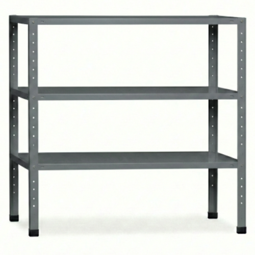 מזנון מתכת אורך 100 ס"מ רוחב 40 ס"מ גובה 60 ס"מ צבע אפור