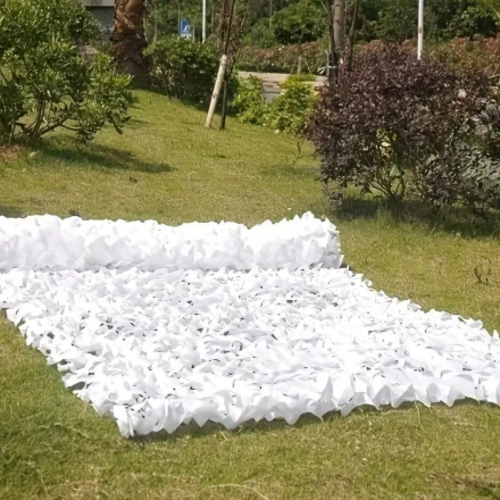 רשת הצללה הסוואה  200 ס"מ / 400 ס"מ צבע לבן