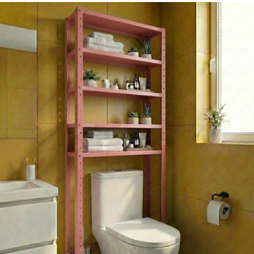 מדף שירות מודומוס דגם “טואלטיקס” צבע ורוד