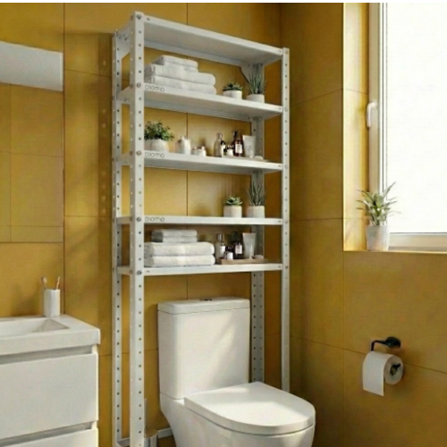 מדף שירות מודומוס דגם “טואלטיקס” צבע לבן