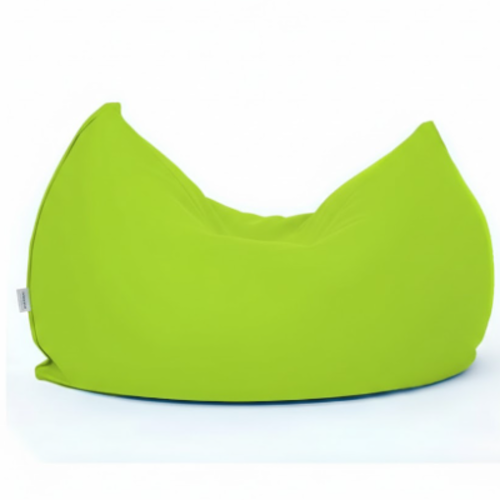 פוף לייקרה נמתח לתינוקות וילדים עם כיסוי חיצוני נשלף  -  צבע  ירוק תפוח