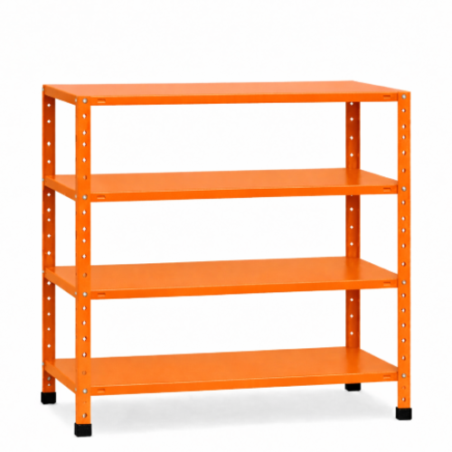 מודולוס קומפקט 120/100/ 30 – מערכת מדפים צבע כתום