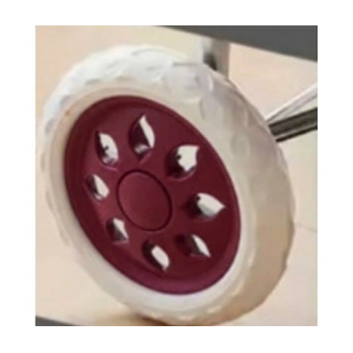 עגלת קניות על גלגלים דגם שוקא צבע בורדו