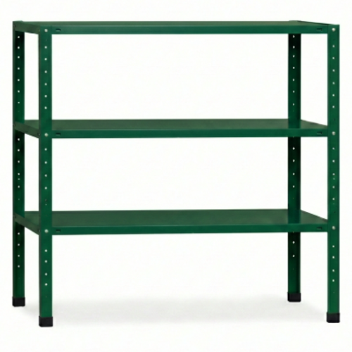 מזנון מתכת אורך 100 ס"מ רוחב 40 ס"מ גובה 60 ס"מ צבע ירוק 