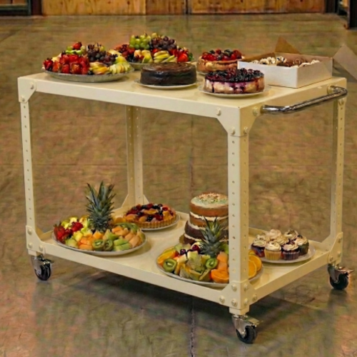 עגלת שירות מודולרית דגם “אורבן-רול מודומוס” צבע קרם