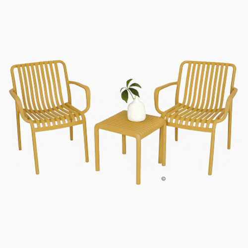 פינת ישיבה זוגית "אורפז" – עמידות ונוחות מושלמת לכל עונה צבע קאמל