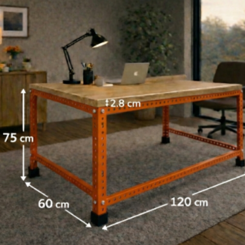 שולחן עבודה מודולרי UrbanPro 120 כתום