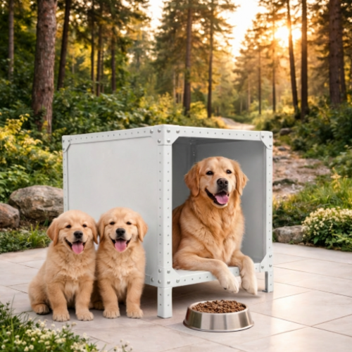 מלונת מודומוס דגם “טורינו” – פתרון מתכתי חכם וחזק במיוחד צבע לבן