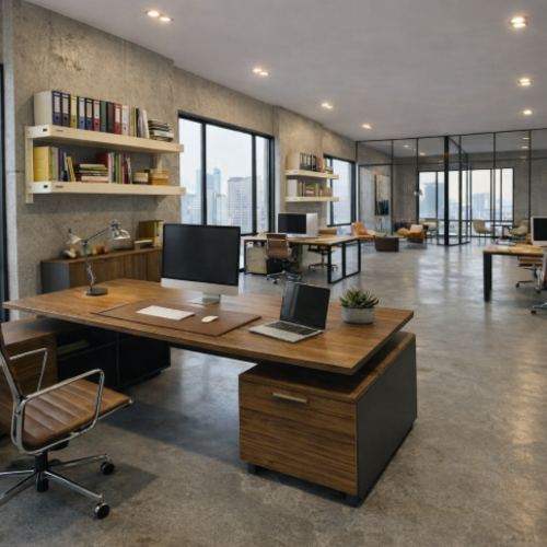 Modulus ProLine 120 – סט 2 מדפים 25/120 ס"מ - צבע קרם