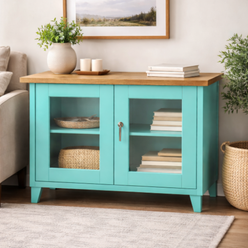 אי מטבח מתכת “אורבן קראון 120” צבע טורקיז