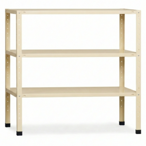 מזנון מתכת אורך 100 ס"מ רוחב 40 ס"מ גובה 60 ס"מ צבע קרם