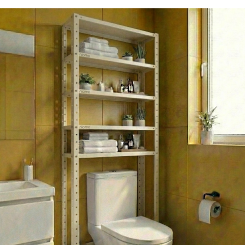 מדף שירות מודומוס דגם “טואלטיקס” צבע קרם