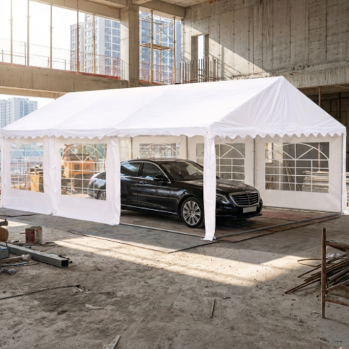 אוהל אירועים יוקרתי 3X8 מטר – שילוב של עיצוב, עמידות ופונקציונליות יריעות PE 
