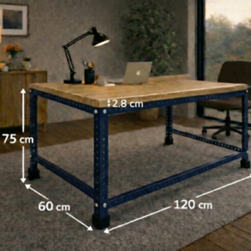 שולחן עבודה מודולרי UrbanPro 120 כחול כהה