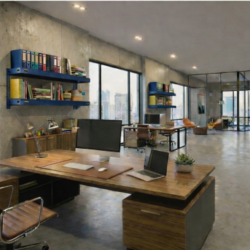 Modulus ProLine 120 – סט 2 מדפים 25/120 ס"מ - צבע כחול