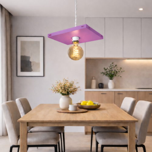 ספרייה נמוכה ורחבה בעיצוב מודרני-תעשייתי,מודומוס נובה ליין צבע סגול