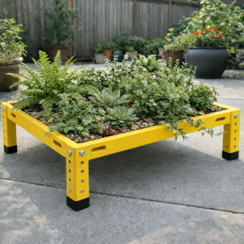 אדנית  מודולוס GreenBox 70 צהוב