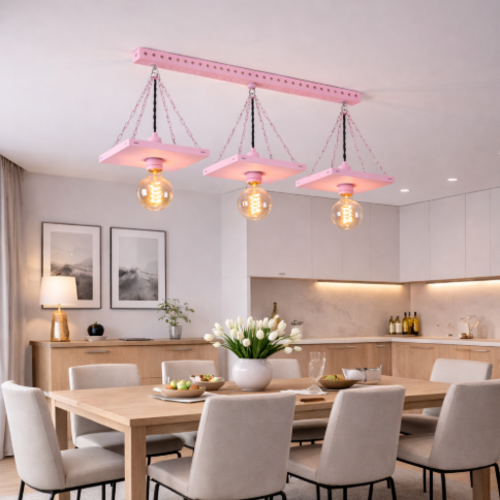 מודומוס TrioPlate 25 תלת לייט צבע ורוד