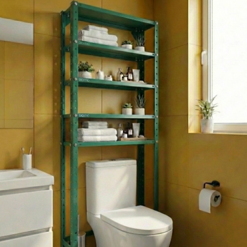 מדף שירות מודומוס דגם “טואלטיקס” צבע ירוק