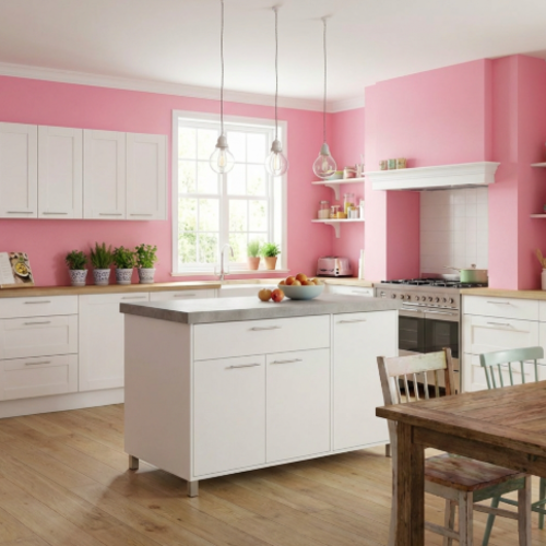 אי למטבח 3  דלתות ומגירה יולי - בטון/לבן - הובלה הרכבה חינם 