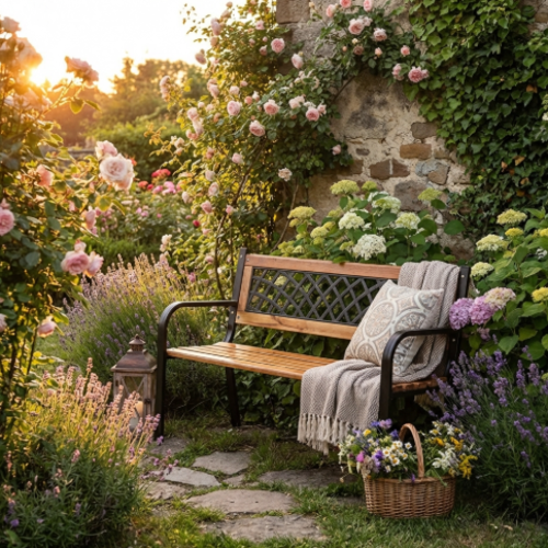 ספסל גן מודרני “אורבנו ליין”