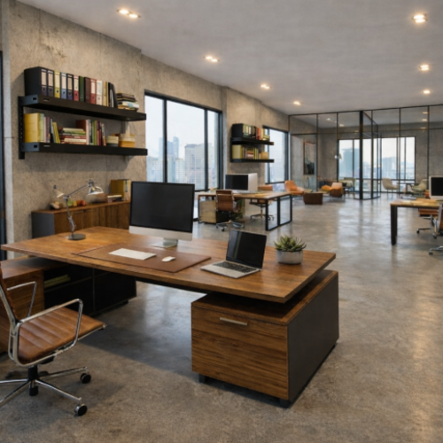 Modulus ProLine 120 – סט 2 מדפים 25/120 ס"מ - צבע שחור