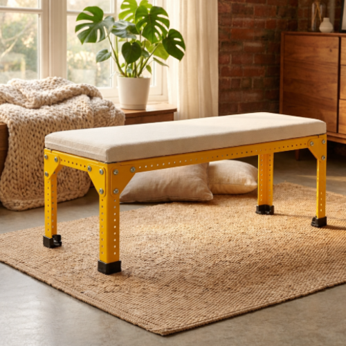 ספסל מודומוס דגם "סאנברייט 120" צהוב