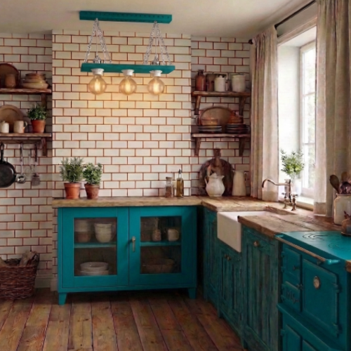 מודומוס DuoPlate 90  צבע טורקיז